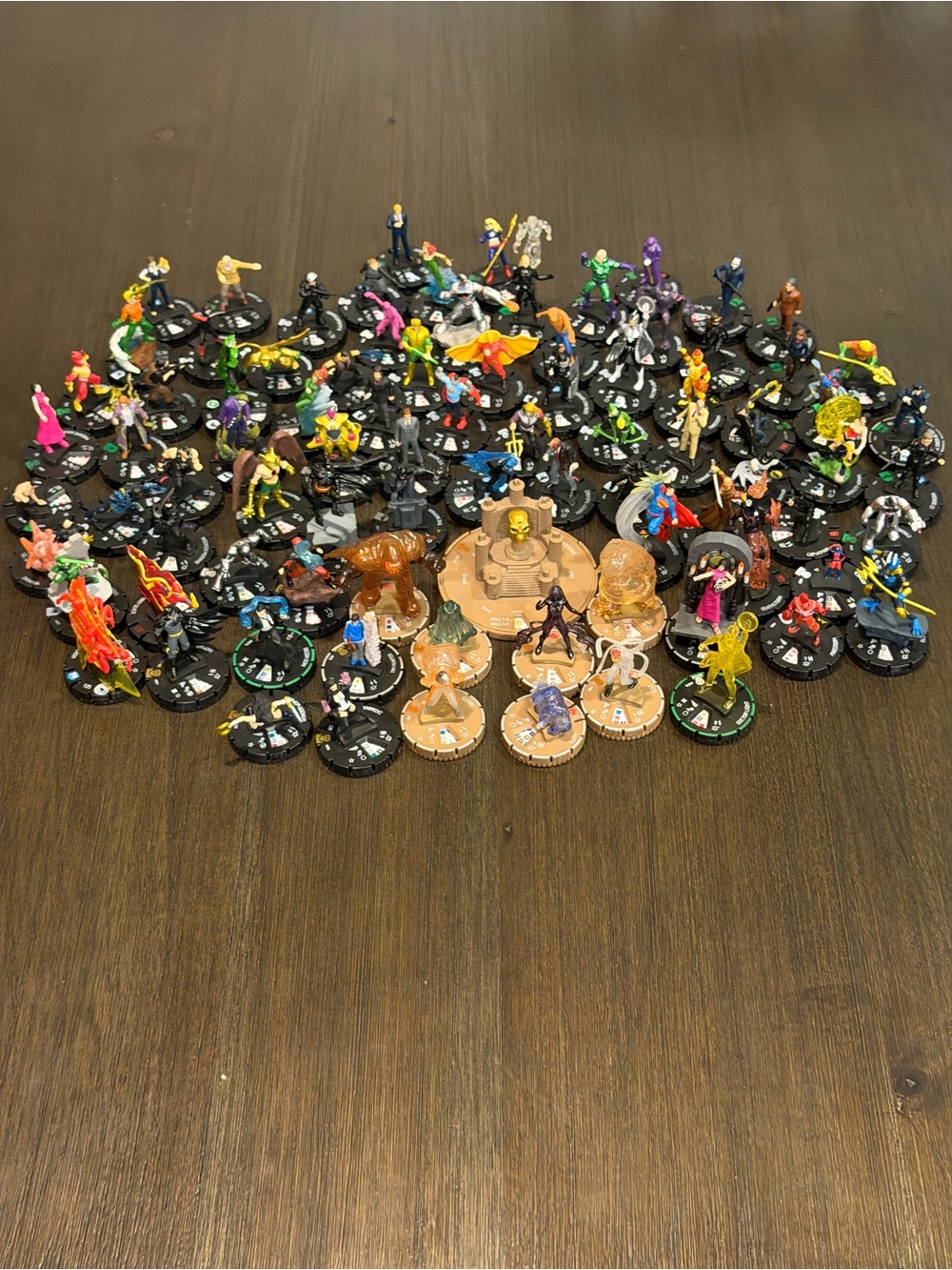 DC HeroClix 87-Figure Collection LOT - COMPLETE Seven Deadly Sins Chases